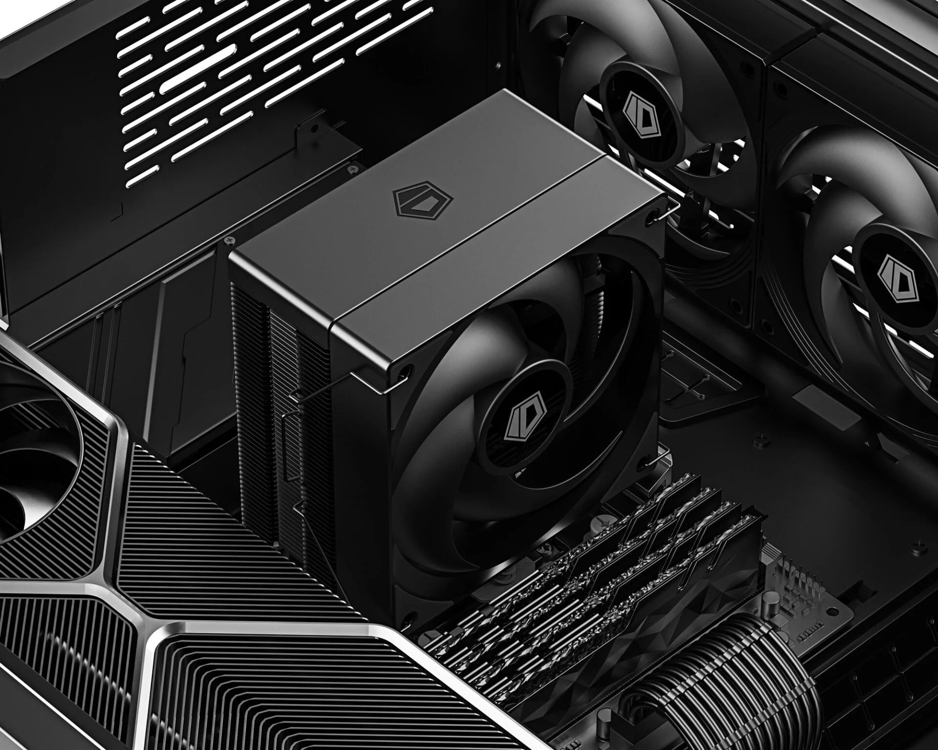 Кулер процесорний ID-Cooling SE-214-XT V2 Black - Зображення 13