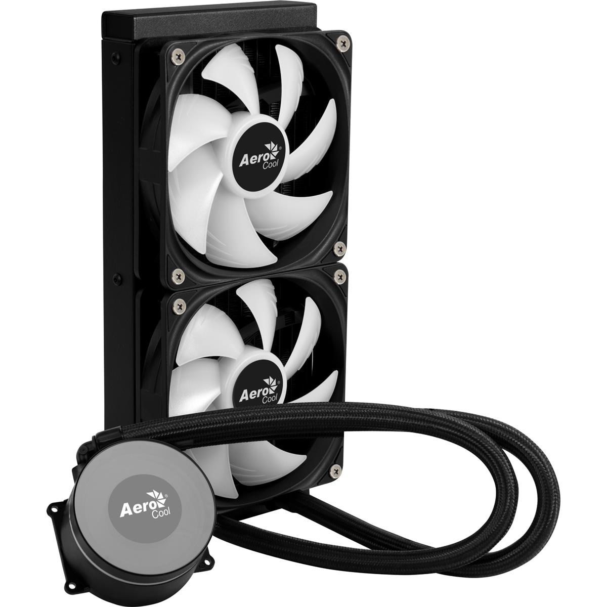 Система водяного охолодження AeroCool Oasis L240 Black (ACLA-OA24117.11) - Зображення 11