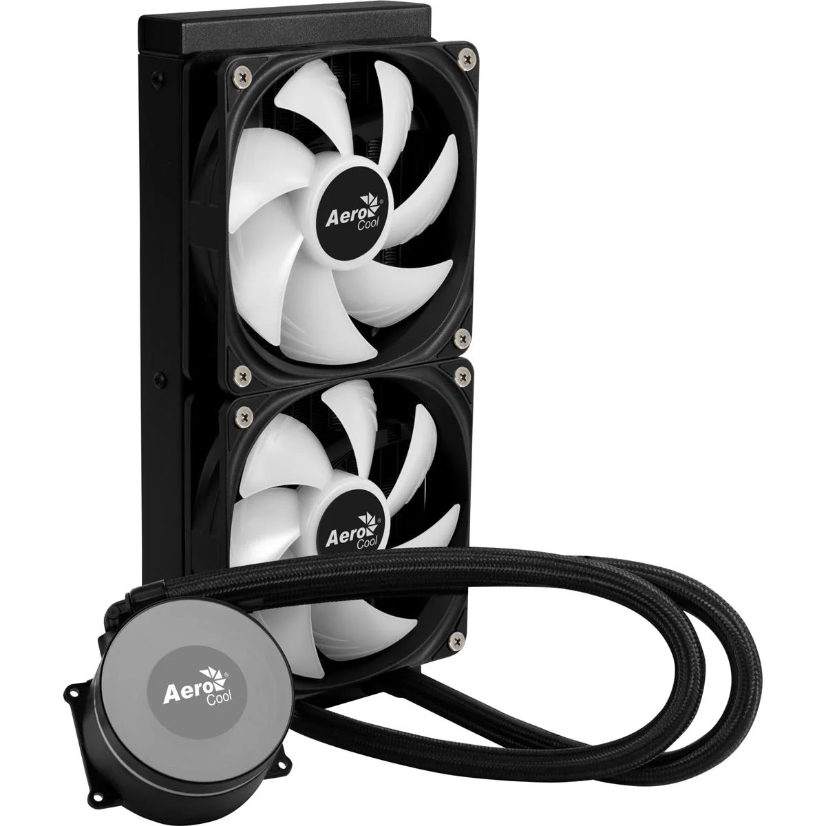 Система водяного охолодження AeroCool Oasis L240 Black (ACLA-OA24117.11) — изображение 11
