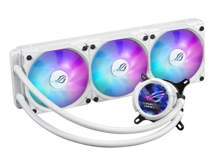 Система водяного охолодження Asus ROG Strix LC III 360 ARGB LCD White (90RC00W2-M0UAY0)