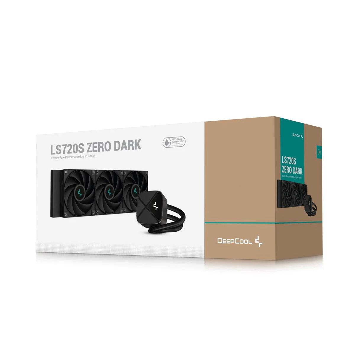 Система водяного охолодження DeepCool LS720S Zero Dark (R-LS720-BKNNMM-G-1) - Зображення 6