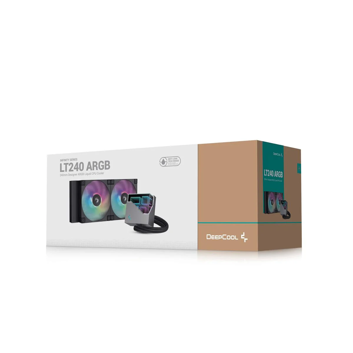 Система водяного охолодження DeepCool LT240 ARGB Black (R-LT240-BKAMNC-G-1) — изображение 6