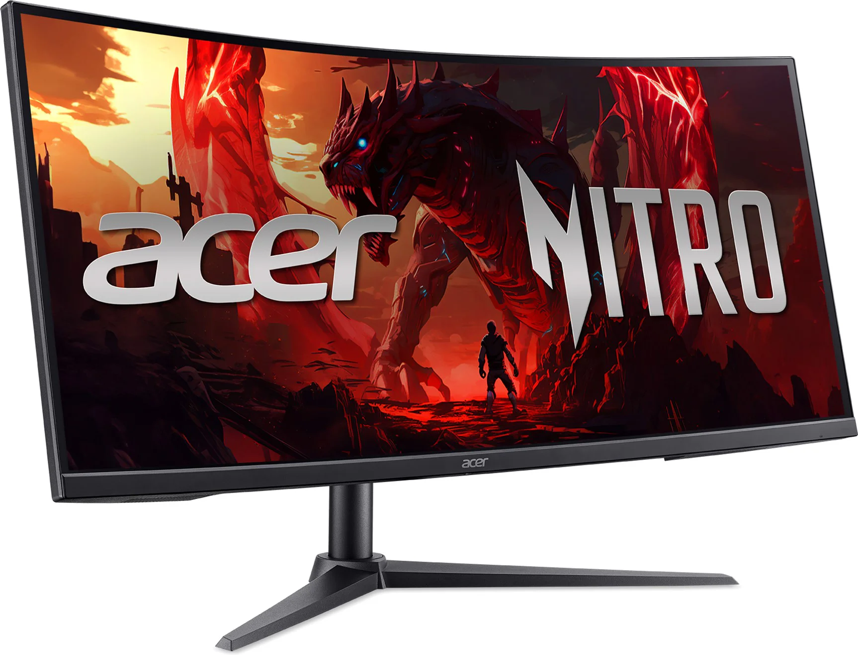 Монітор Acer 34" XZ340CURX0bmiiphx (UM.CX0EE.013) VA Black Curved 200Hz - Зображення 2