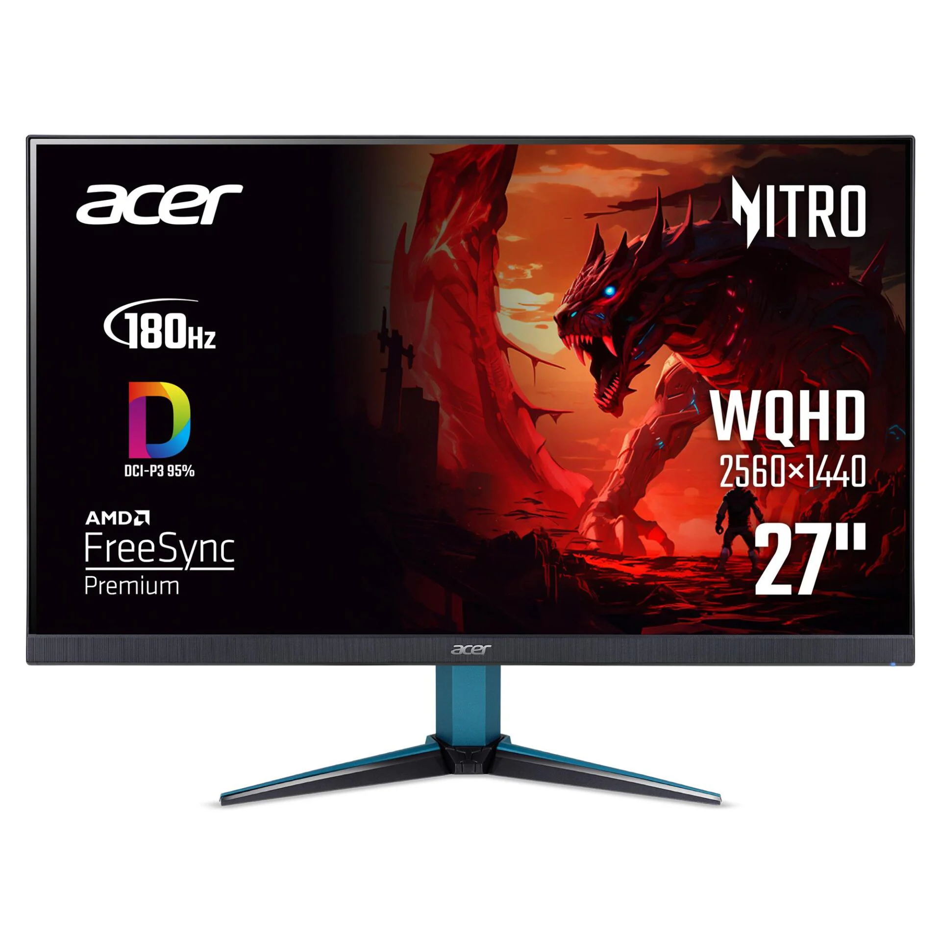 Монiтор Acer 27" Nitro VG271UM3bmiipx (UM.HV1EE.301) IPS Black — изображение 9