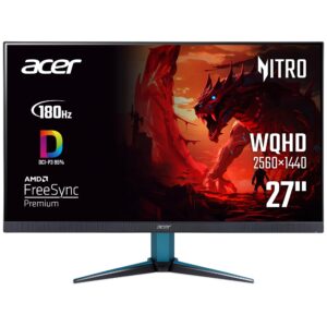 Монітор Acer 27" Nitro VG272UV3bmiipx (UM.HV2EE.301) IPS Black 180Hz