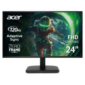 Монітор Acer 23.8" EK241YEbi (UM.QE1EE.G01) IPS Black 120Hz