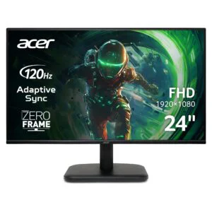 Монітор Acer 23.8" EK241YEbi (UM.QE1EE.G01) IPS Black 120Hz