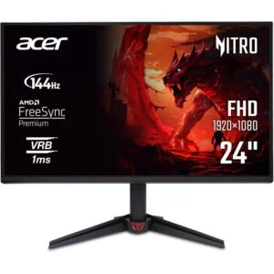 Монiтор Acer 23.8" Nitro VG240YP6bip (UM.QV0EE.609) IPS Black 144Hz
