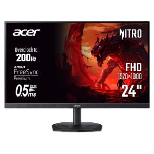 Монітор Acer 23.8" KA242YGbi (UM.QX2EE.G01) IPS Black 120Hz