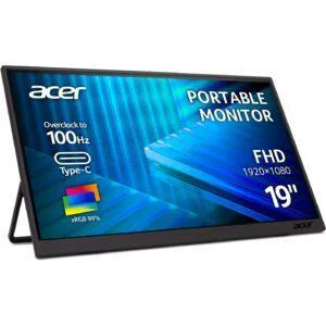 Монітор Acer 18.5" PM191QEbmiuux (UM.XP1EE.E01) IPS Black 100Hz