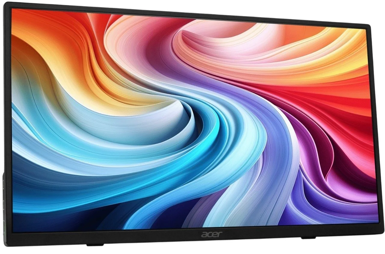 Монітор Acer 15.6" PM161QTbmiuuux (UM.ZP1EE.007) IPS Black 100Hz - Зображення 2