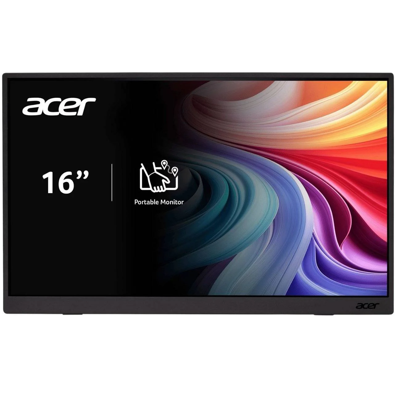 Монітор Acer 16" PM161Wbmiuux (UM.ZP1EE.012) IPS Black