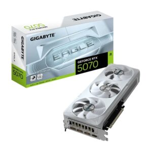 Відеокарта GF RTX 5070 12GB GDDR7 Eagle OC Ice Gigabyte (GV-N5070EAGLEOC ICE-12GD)