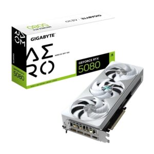 Відеокарта GF RTX 5080 16GB GDDR7 Aero OC Gigabyte (GV-N5080AERO OC-16GD)