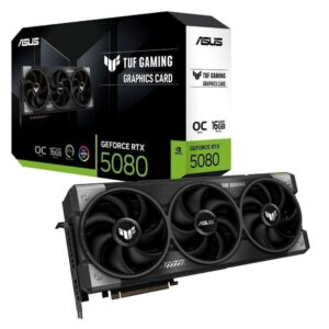 Відеокарта GF RTX 5080 16GB GDDR7 TUF Gaming OC Asus (TUF-RTX5080-O16G-GAMING)
