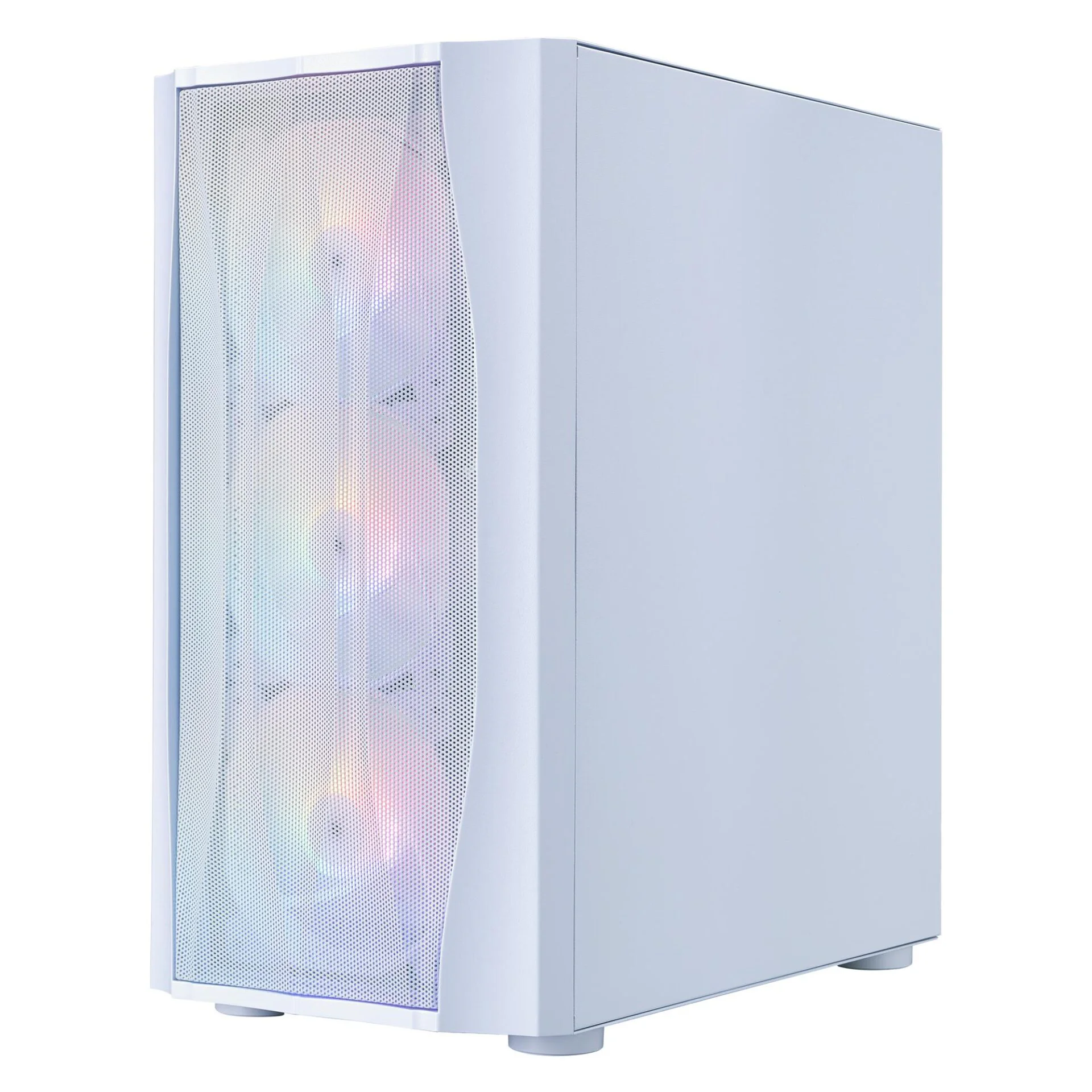 Корпус 1stPlayer X3-M-WH-4F1-W White без БЖ - Зображення 8