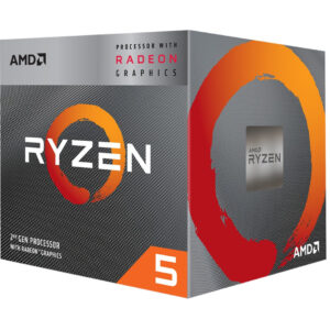 Процесор AMD Ryzen 5 3400G (3.7GHz 4MB 65W AM4) Box (YD3400C5FHSBX)