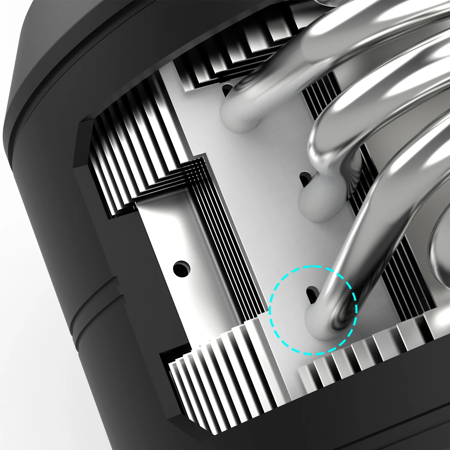 Кулер процесорний Zalman ZET5Black - Зображення 6