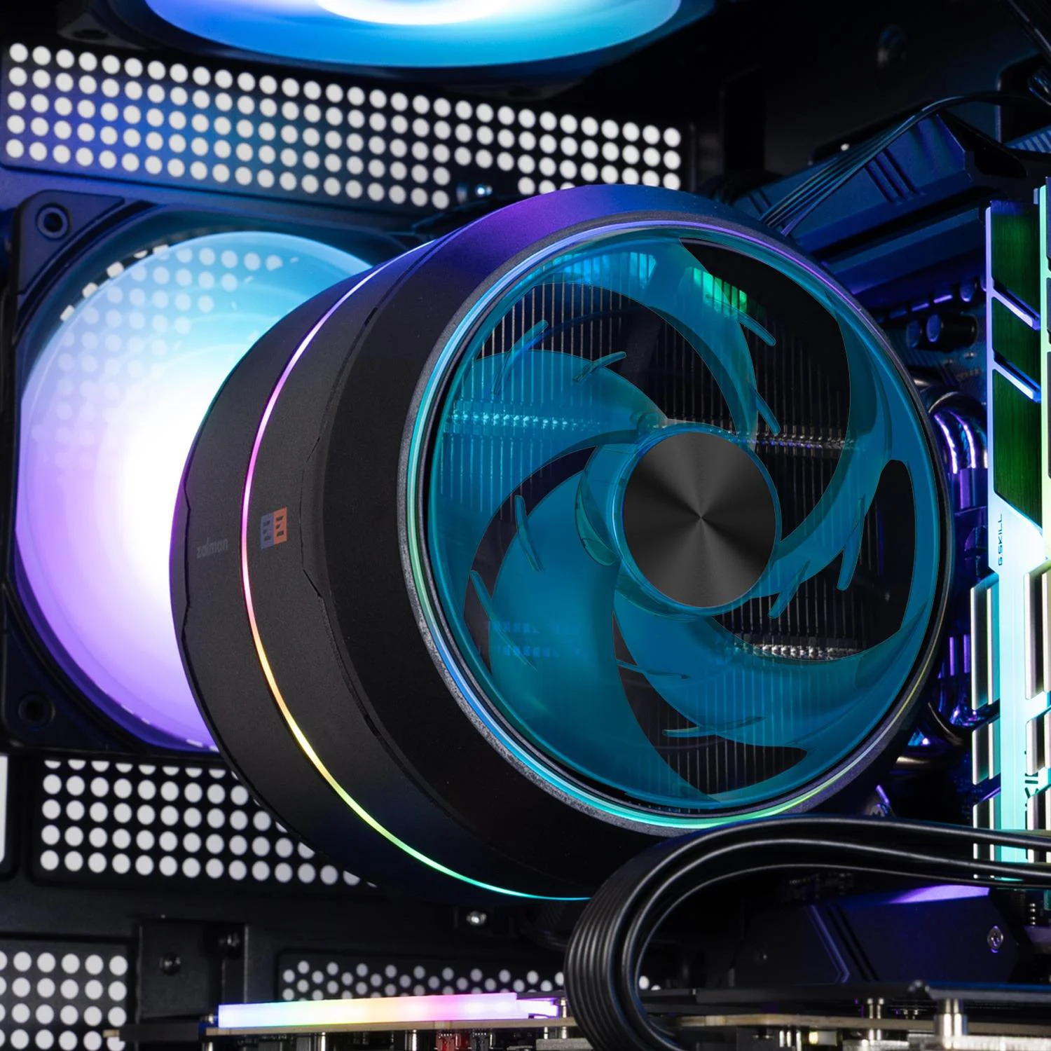 Кулер процесорний Zalman ZET5Black - Зображення 9