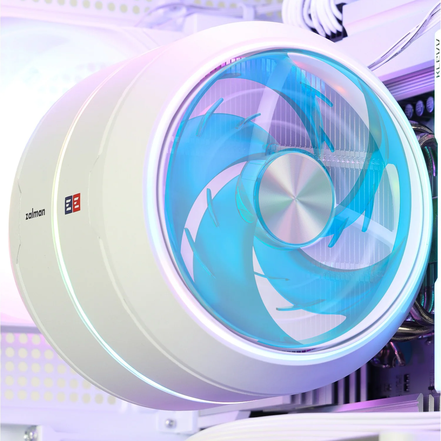 Кулер процесорний Zalman ZET5White - Зображення 4